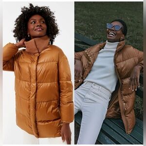 Tuckernuck Copper Reagan Ruffle Jacket